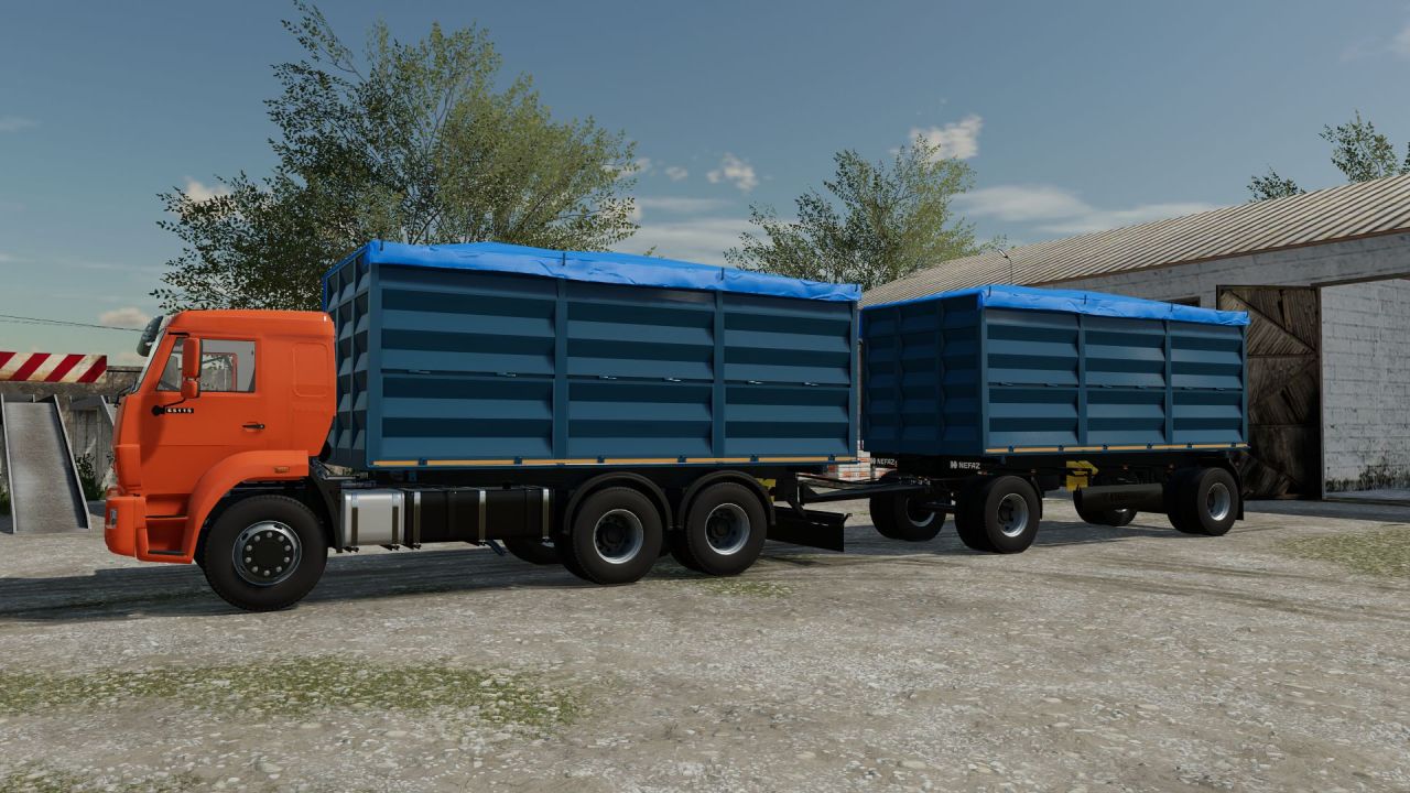 Lkw KamAZ 65115 für Farming Simulator 22
