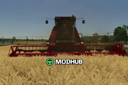 Mod für neuen Mähdrescher Massey Ferguson 27 für FS25 – Leistungsstark und wirtschaftlich — 1