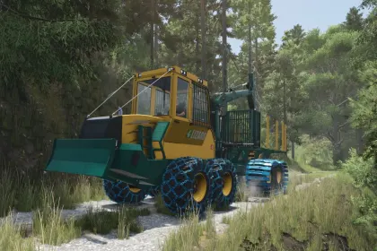 Лісозаготівельний навантажувач Lizard LogFlex Series для Farming Simulator 25 — 1