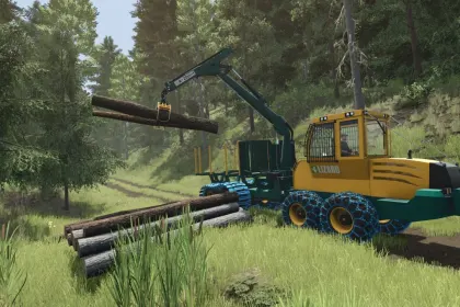 Лісозаготівельний навантажувач Lizard LogFlex Series для Farming Simulator 25 — 2