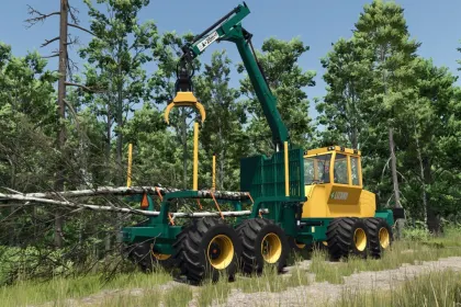 Лісозаготівельний навантажувач Lizard LogFlex Series для Farming Simulator 25 — 4