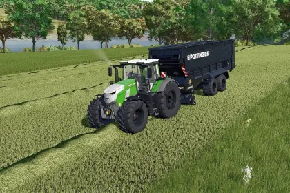 Причіп Pöttinger Jumbo 8450 DB для Farming Simulator 25 — 1