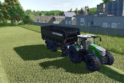 Причіп Pöttinger Jumbo 8450 DB для Farming Simulator 25 — 2