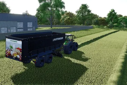 Причіп Pöttinger Jumbo 8450 DB для Farming Simulator 25 — 3