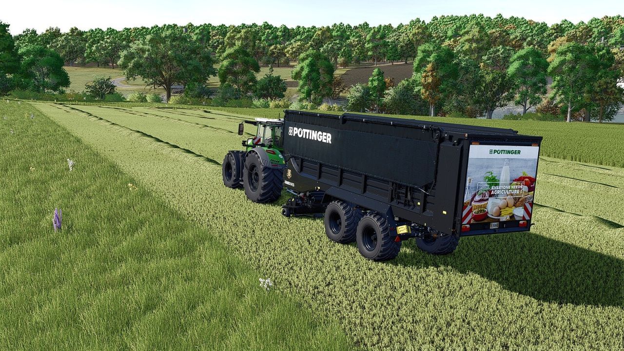 Причіп Pöttinger Jumbo 8450 DB для Farming Simulator 25