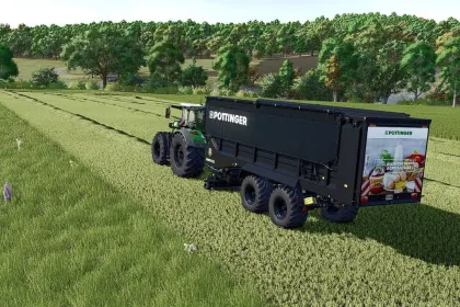 Причіп Pöttinger Jumbo 8450 DB для Farming Simulator 25 — 4