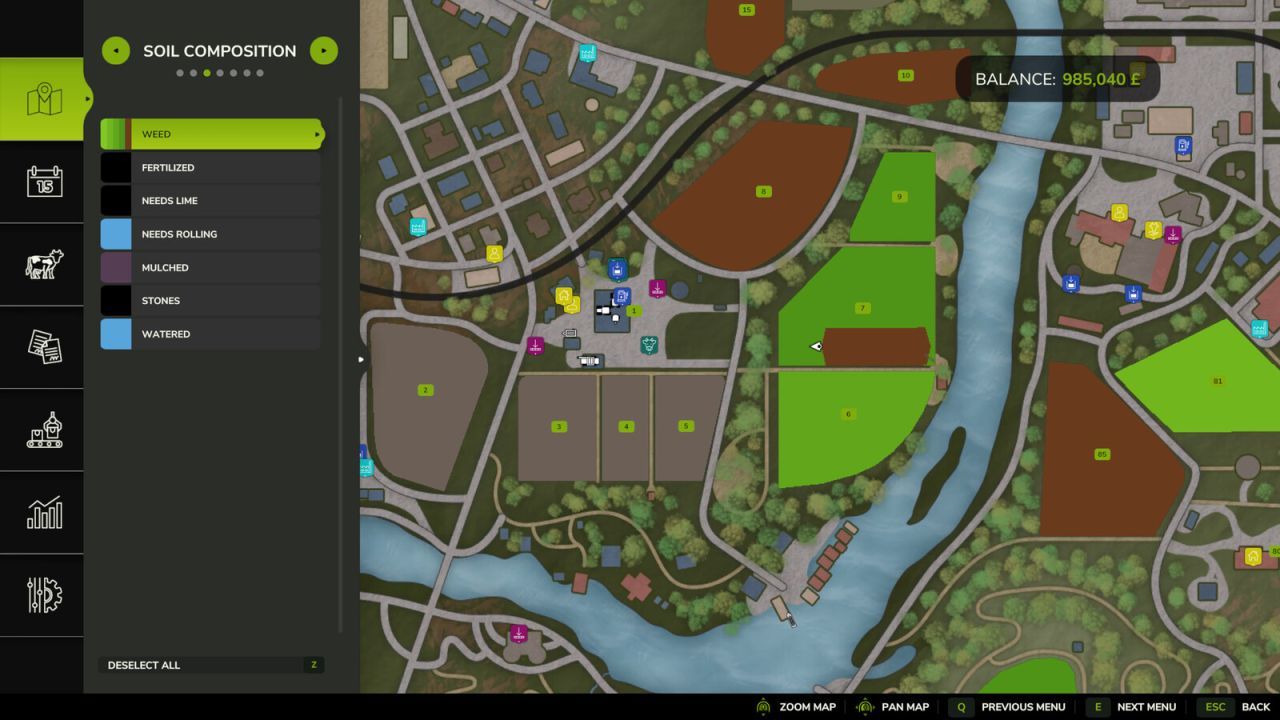 Гранульний гербіцид Lizard для Farming Simulator 25