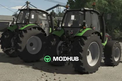 Mod für den Leistungsstarken Traktor Deutz-Fahr Agrotron M Series (M600–M640) für FS25
