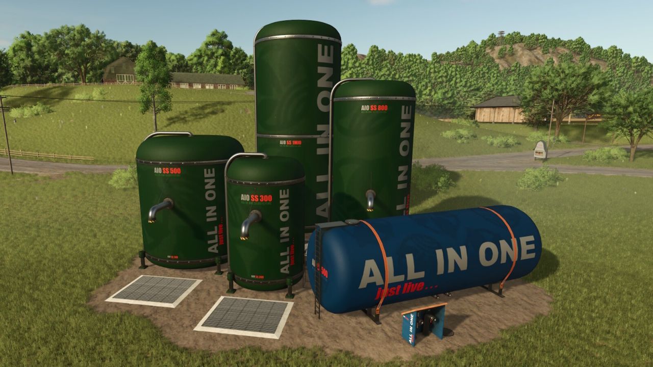 Системи силосів ALL-IN-ONE для Farming Simulator 25