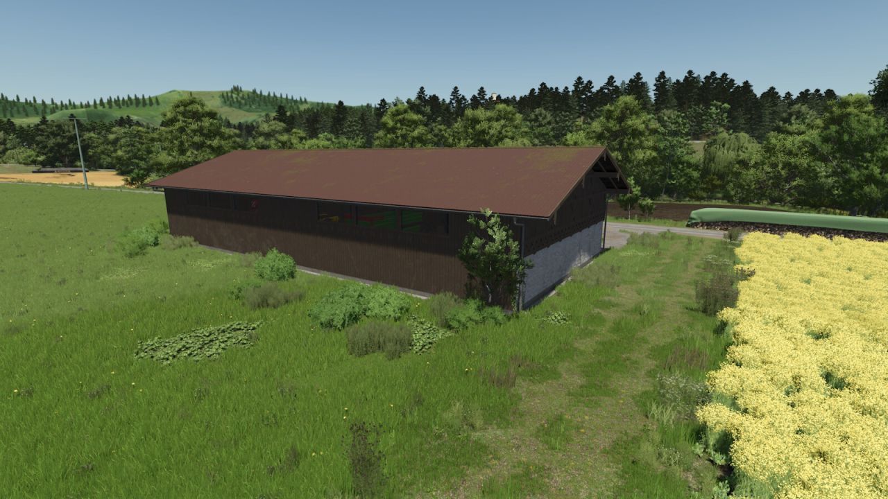 Стара машинна зала для Farming Simulator 25