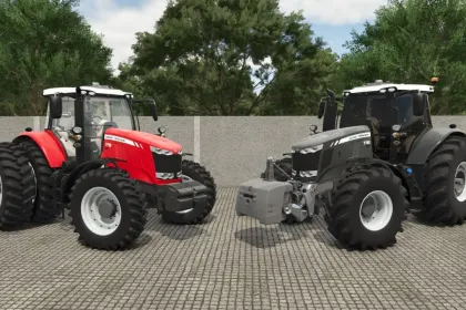 Трактор Massey Ferguson 7700 South America Series для Farming Simulator 25 — 1