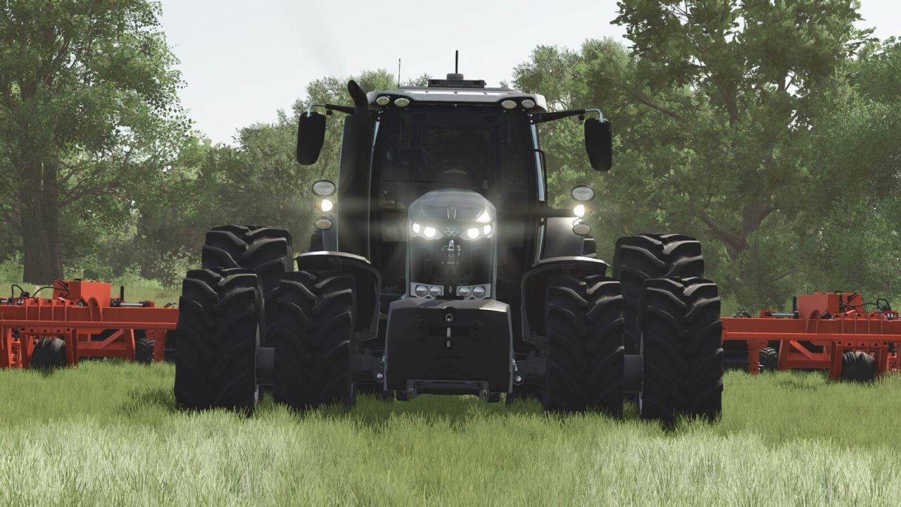 Трактор Massey Ferguson 7700 South America Series для Farming Simulator 25