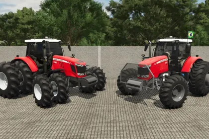 Трактор Massey Ferguson 7700 South America Series для Farming Simulator 25 — 4