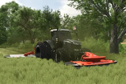 Трактор Massey Ferguson 7700 South America Series для Farming Simulator 25 — 5