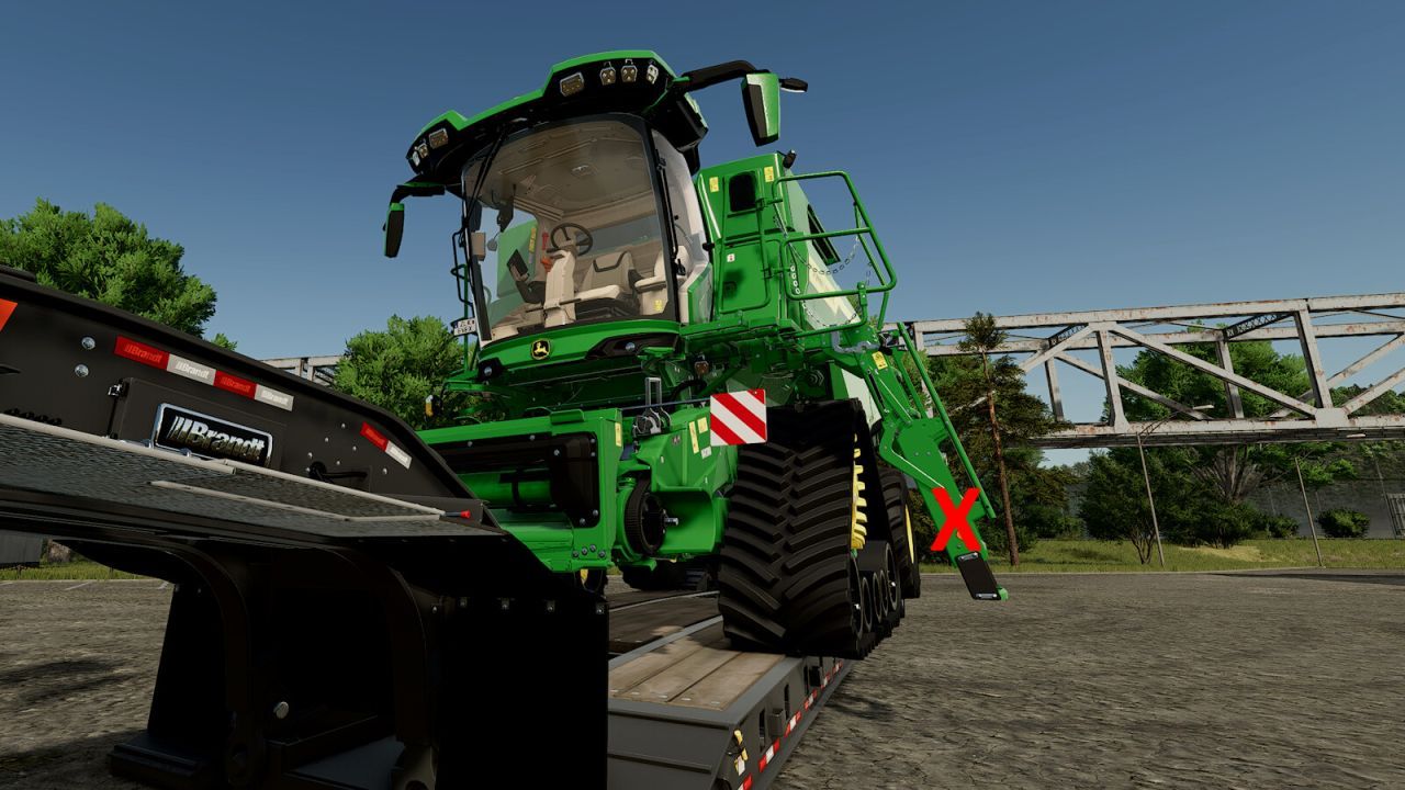 Комбайн John Deere S7 Series для Farming Simulator 25