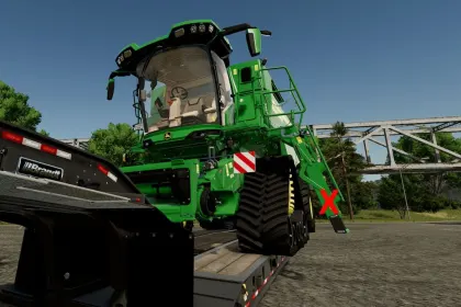 Комбайн John Deere S7 Series для Farming Simulator 25 — 3