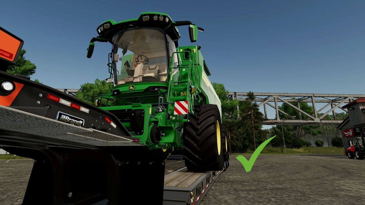 Комбайн John Deere S7 Series для Farming Simulator 25