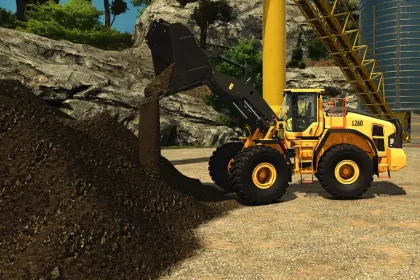 Навантажувач VOLVO L260 для Farming Simulator 25 — 3