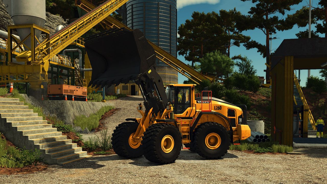 Навантажувач VOLVO L260 для Farming Simulator 25