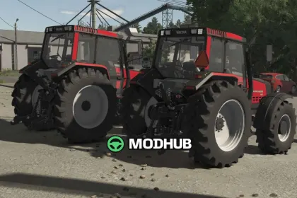 Mod für den legendären Traktor Valmet 6400 für FS25 - 100 PS und 40 km/h