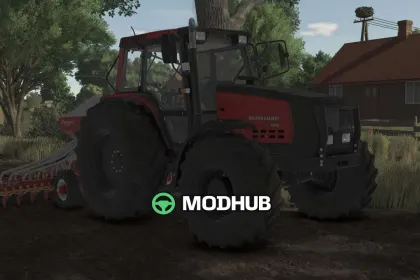 Mod na Legendarny Traktor Valmet 6400 do FS25 — 100 KM i 40 km/h — 2