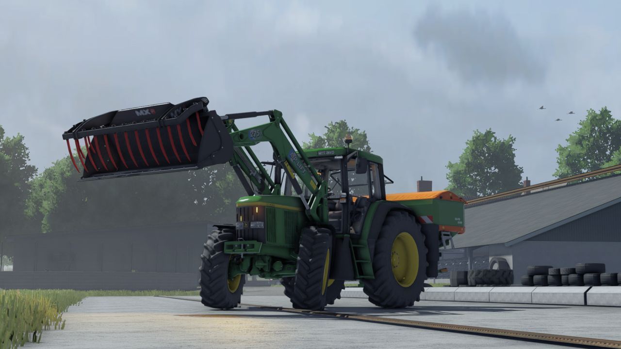 Трактор John Deere 6010 Edit для Farming Simulator 25