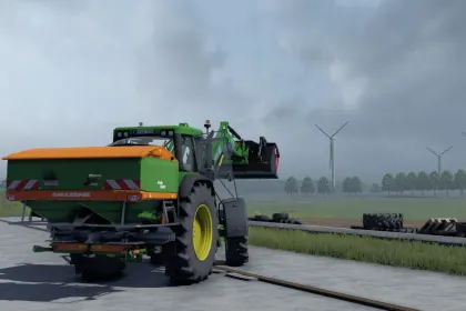 Трактор John Deere 6010 Edit для Farming Simulator 25 — 3