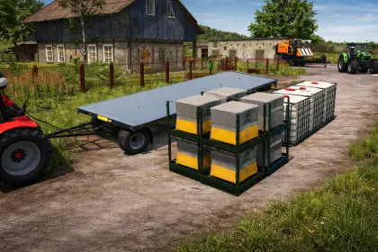 Мод на Причеп Universal Autoload v1.0.1.2 для Фермер Симулятор 25 — 2