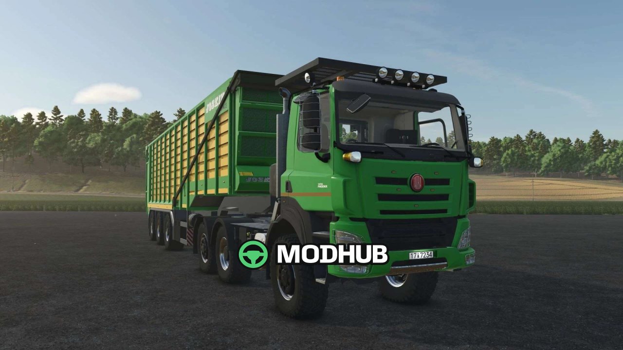 Mod for Powerful Tatra E6 Silo Space Joskin Pack for FS25 (66,310 l, up to 880 hp)