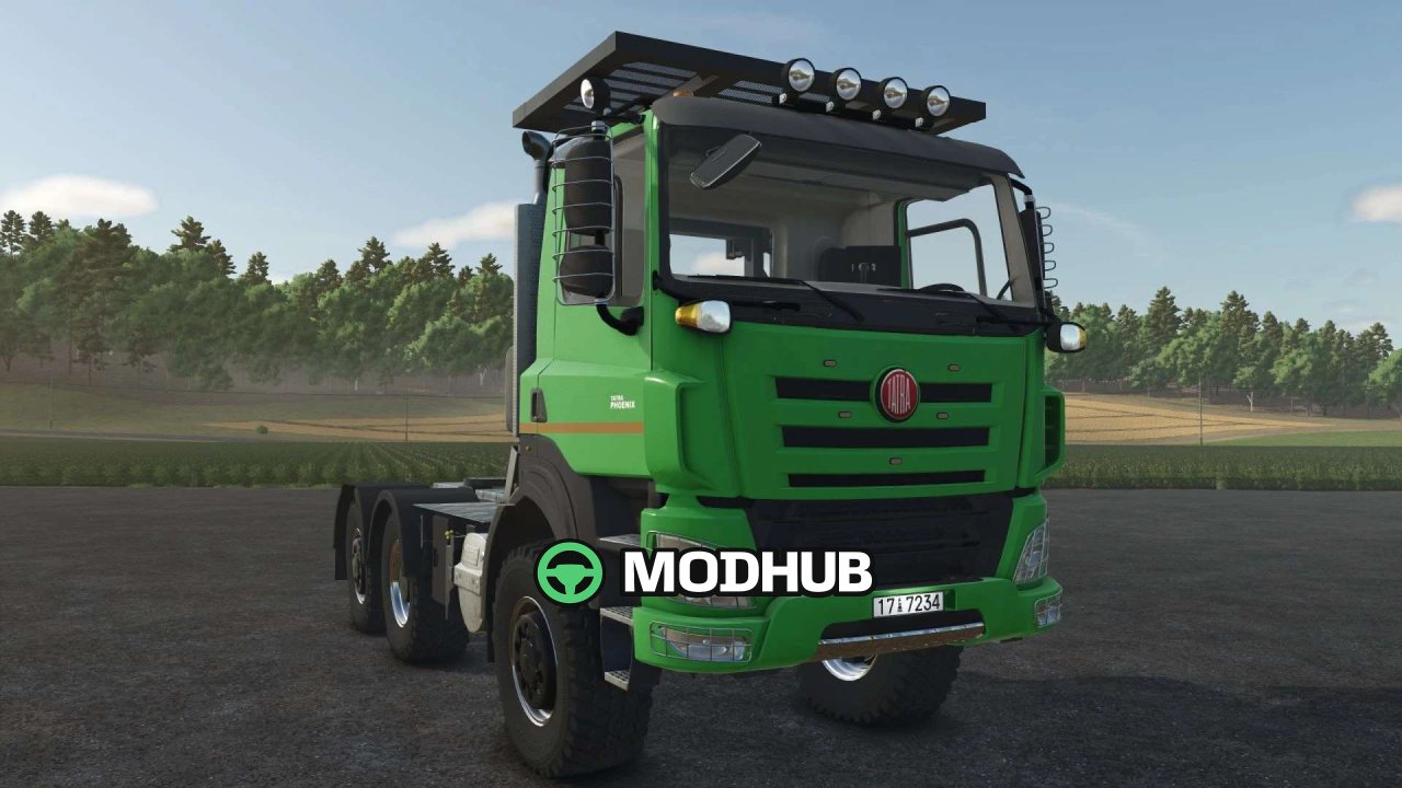Mod for Powerful Tatra E6 Silo Space Joskin Pack for FS25 (66,310 l, up to 880 hp)