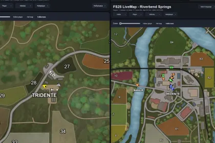 LiveMap Companion App для Farming Simulator 25 — 2