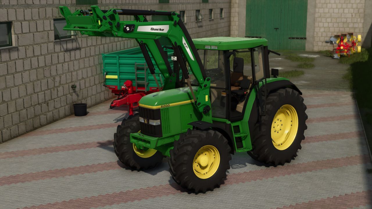Трактор John Deere 6000 Series для Farming Simulator 25