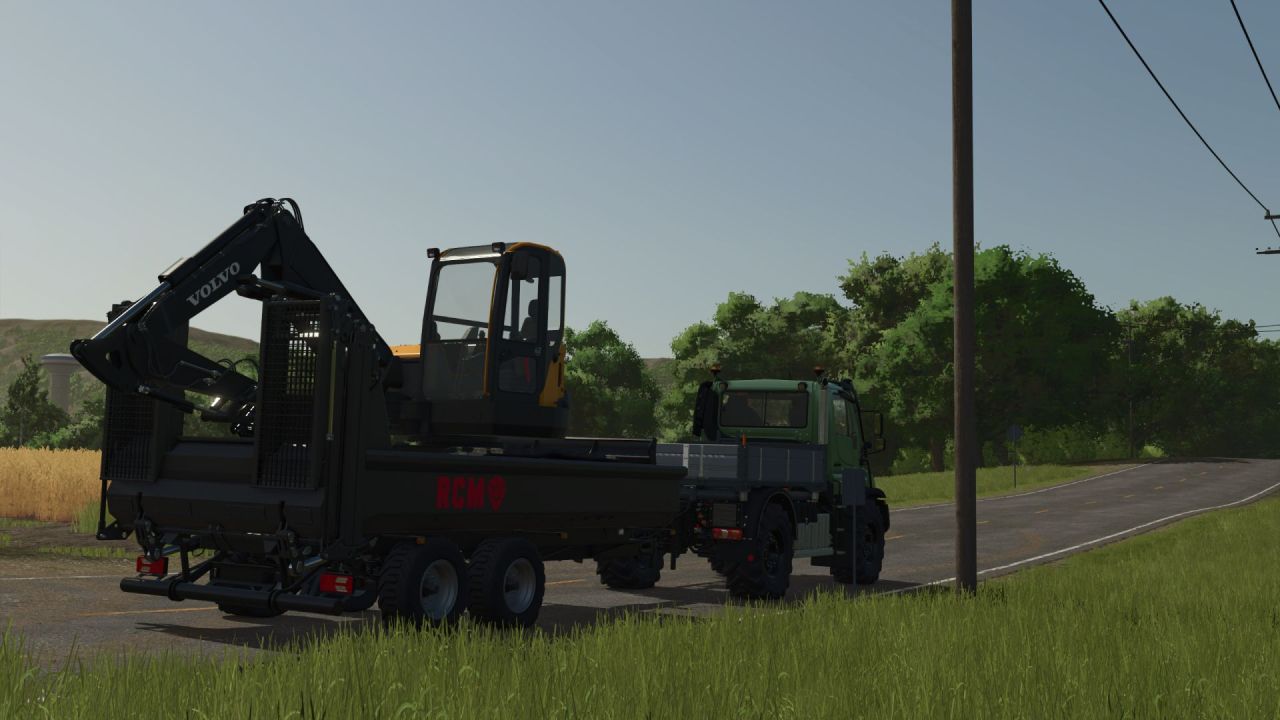 Екскаватор Volvo ECR88D VA для Farming Simulator 25