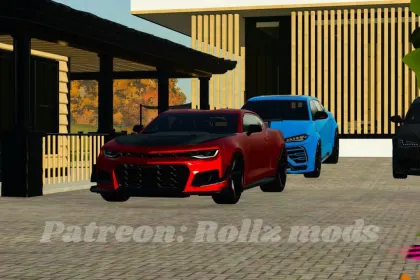 Автомобіль Chevrolet Camaro ZL1 для Farming Simulator 25