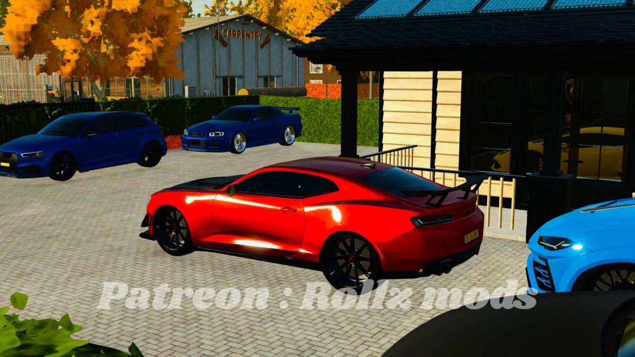 Автомобіль Chevrolet Camaro ZL1 для Farming Simulator 25