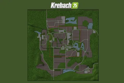 Карта Krebach для Farming Simulator 25 — 2