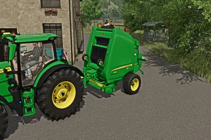 Прес-підбирач John Deere 864 Premium для Farming Simulator 25 — 1