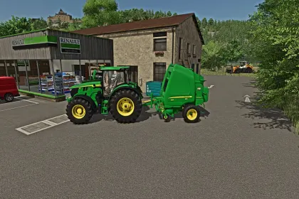 Прес-підбирач John Deere 864 Premium для Farming Simulator 25 — 2