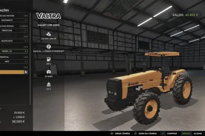 Трактор Valmet 1780 для Farming Simulator 25