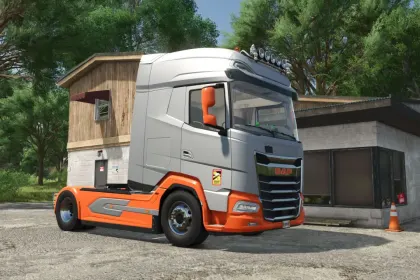 Вантажівка DAF XG+ для Farming Simulator 25 — 2