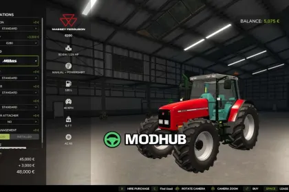 Мод на Легендарний Трактор Massey 6290 для FS25 (версія v1.0.0.0) — 4
