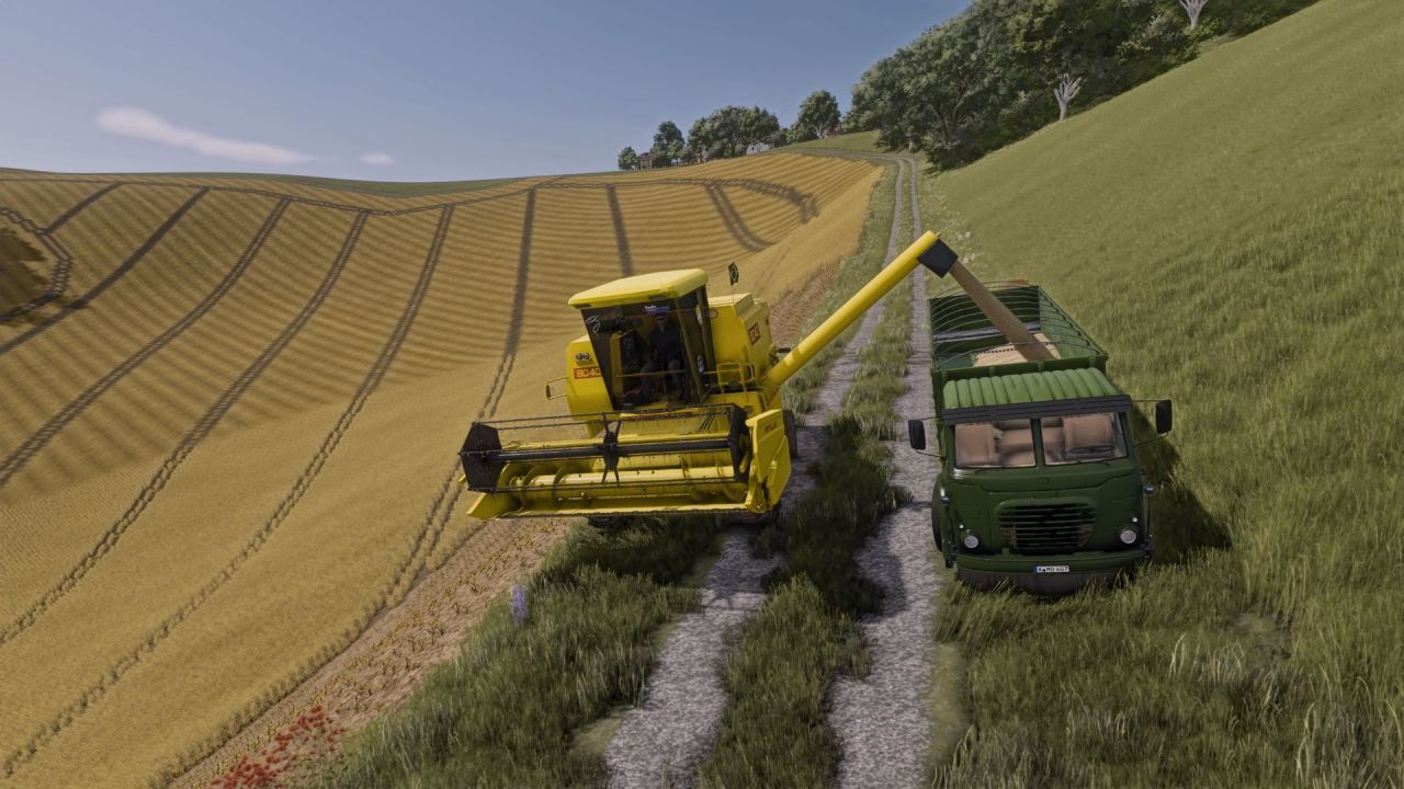 Трактор New Holland 8040 для Farming Simulator 25