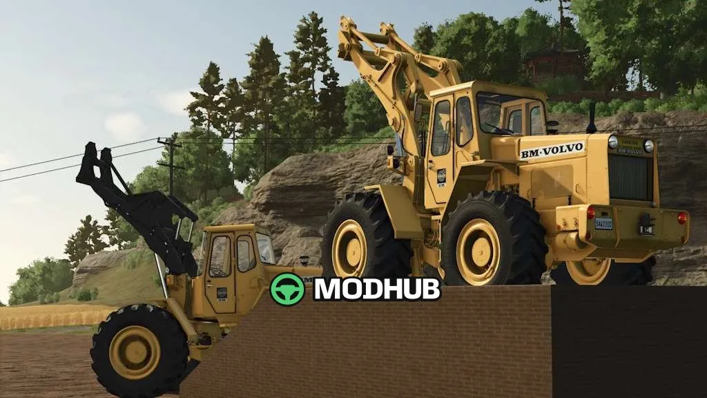 Мод на Легендарний Навантажувач Volvo LM 845 Rust Edition для FS25