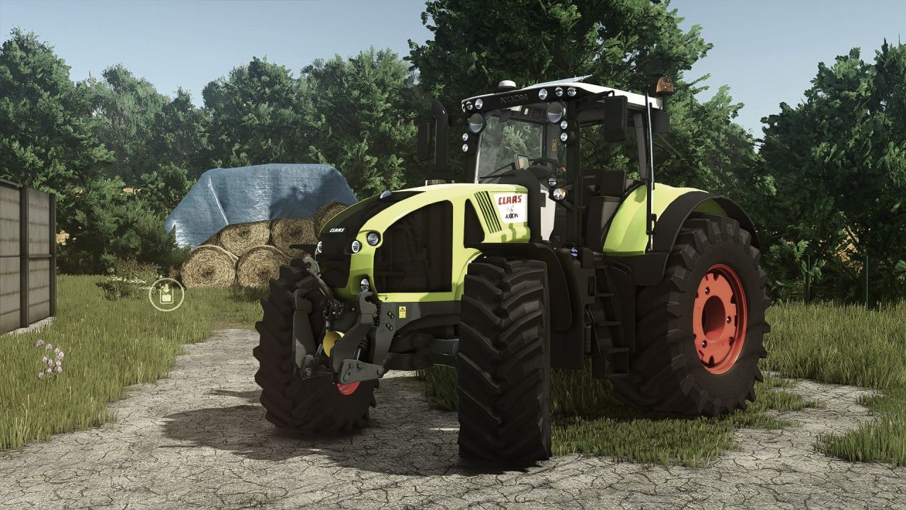 Трактор Claas Axion 900 для Farming Simulator 25