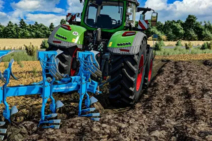 Plow Texture Realistic New-Gen for Farming Simulator 25