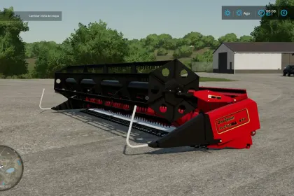 Flexifull 840 Header for Don Roque 150 Combine for Farming Simulator 22 — 2