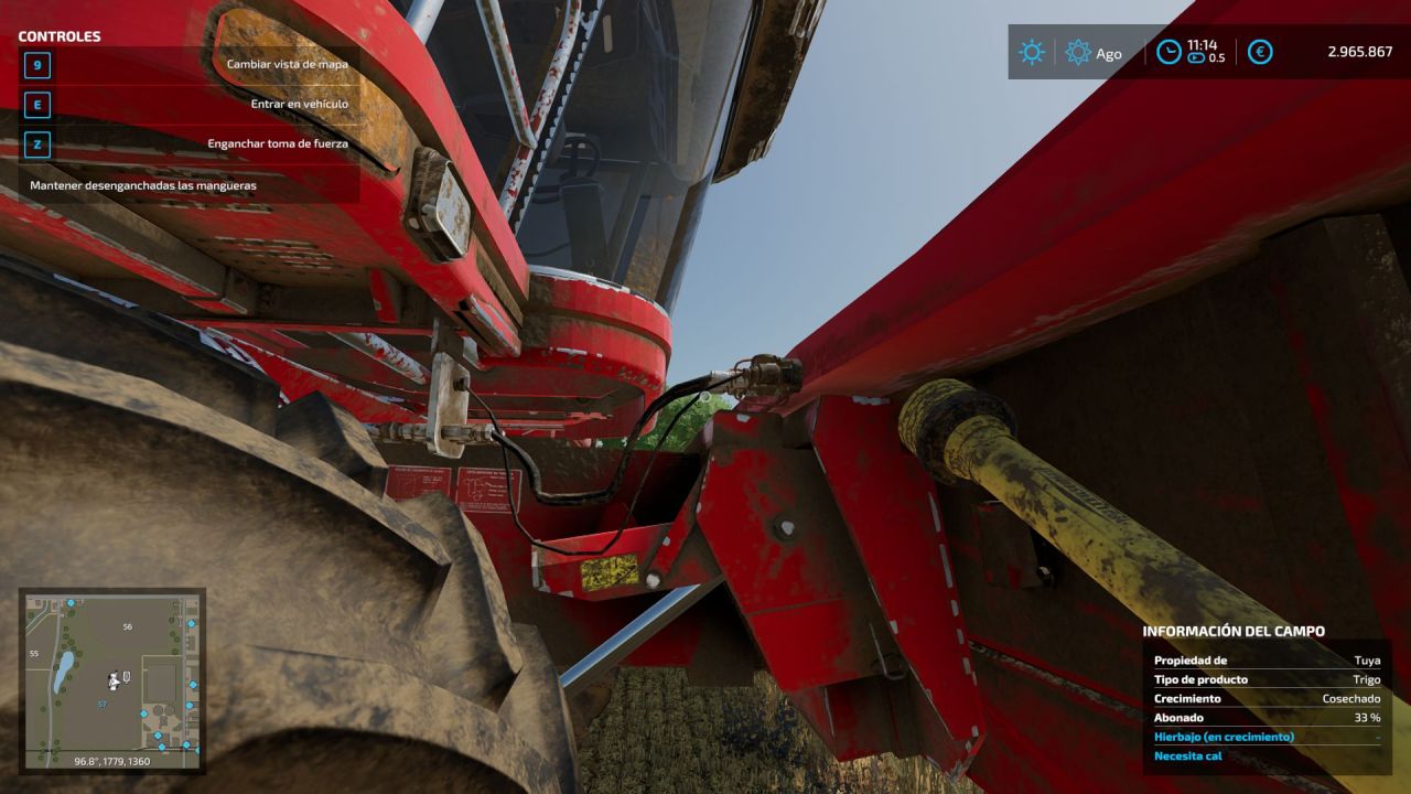 Flexifull 840 Header for Don Roque 150 Combine for Farming Simulator 22
