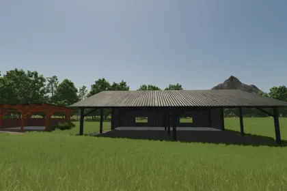 Пакет об'єктів для зберігання для Farming Simulator 25