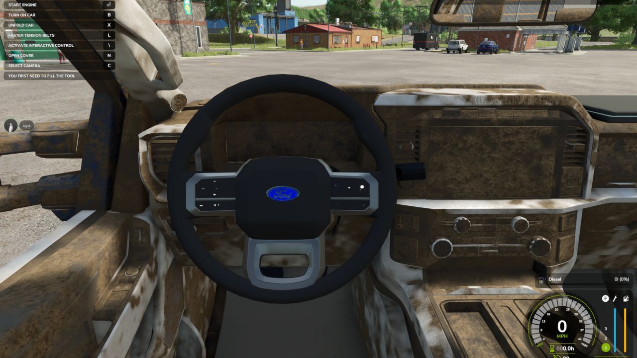 Вантажівка Ford F350 для Farming Simulator 25