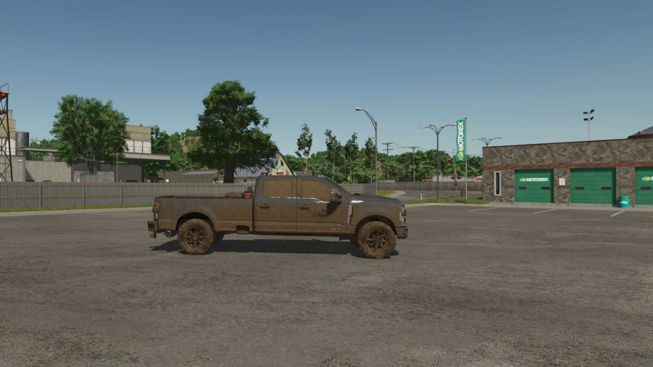 Вантажівка Ford F350 для Farming Simulator 25